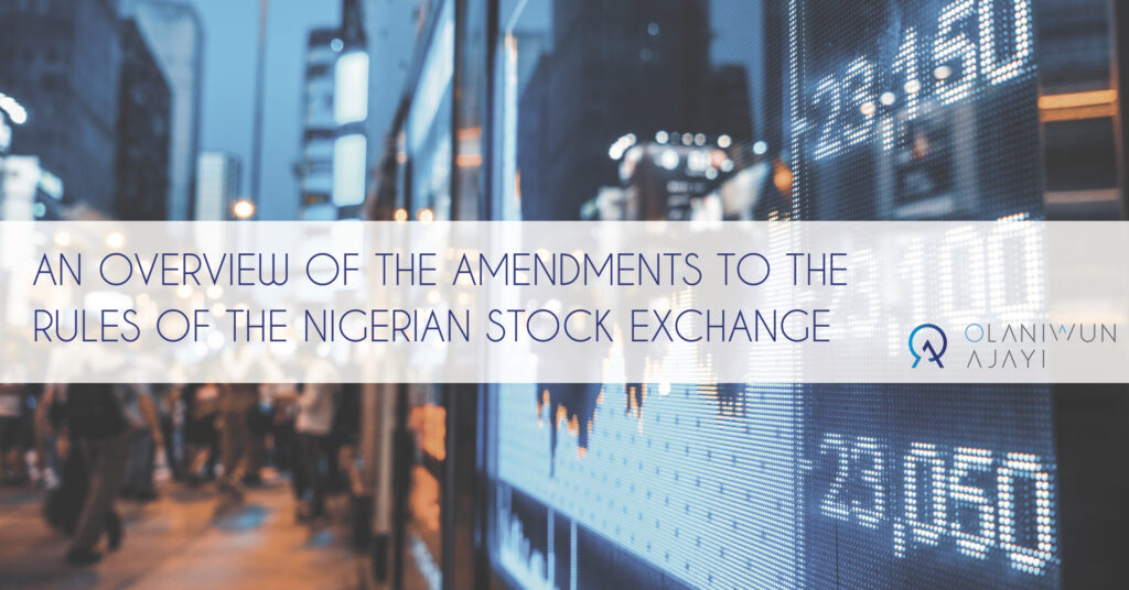 NSE Rules Amendment