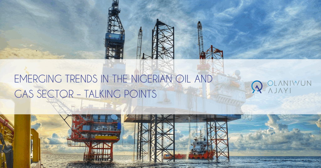 Emerging trends in the oil and gas industry