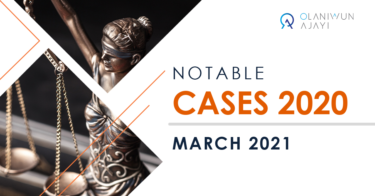 Notable Cases