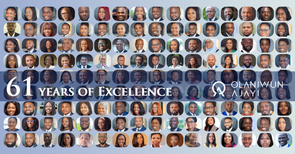 Celebrating 61 Years of Olaniwun Ajayi LP with employees describing what they love best about working at OALP.