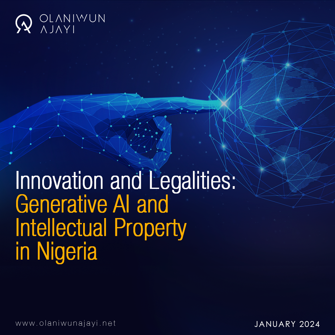 Innovation and Legalities: Generative AI and IP Rights in Nigeria Simplified. A comprehensive document explaining the intersection of IP rights and AI in Nigeria