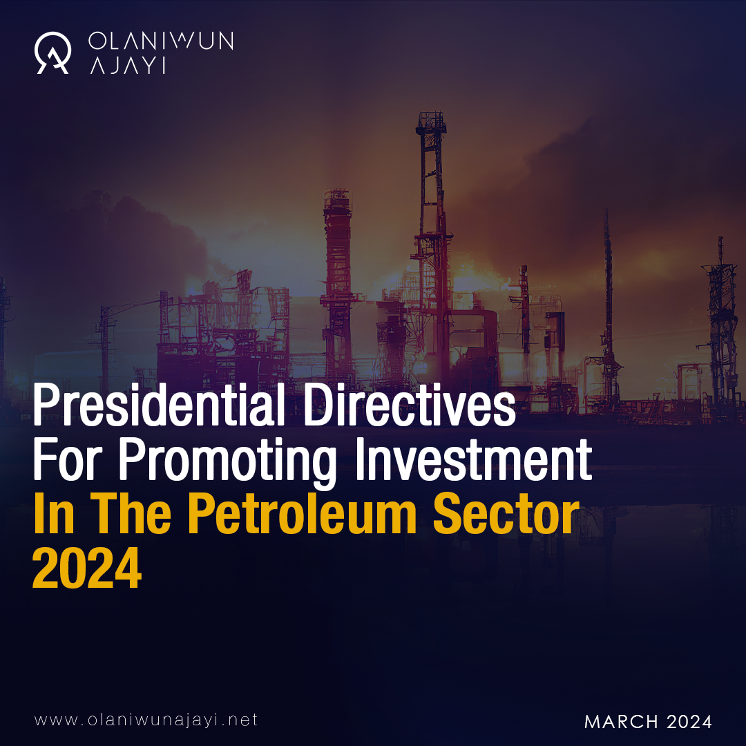 Presidential Directives for Promoting Investment in the Petroleum Sector in 2024