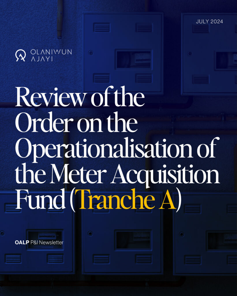 Operationalization of the Meter Acquisition Fund