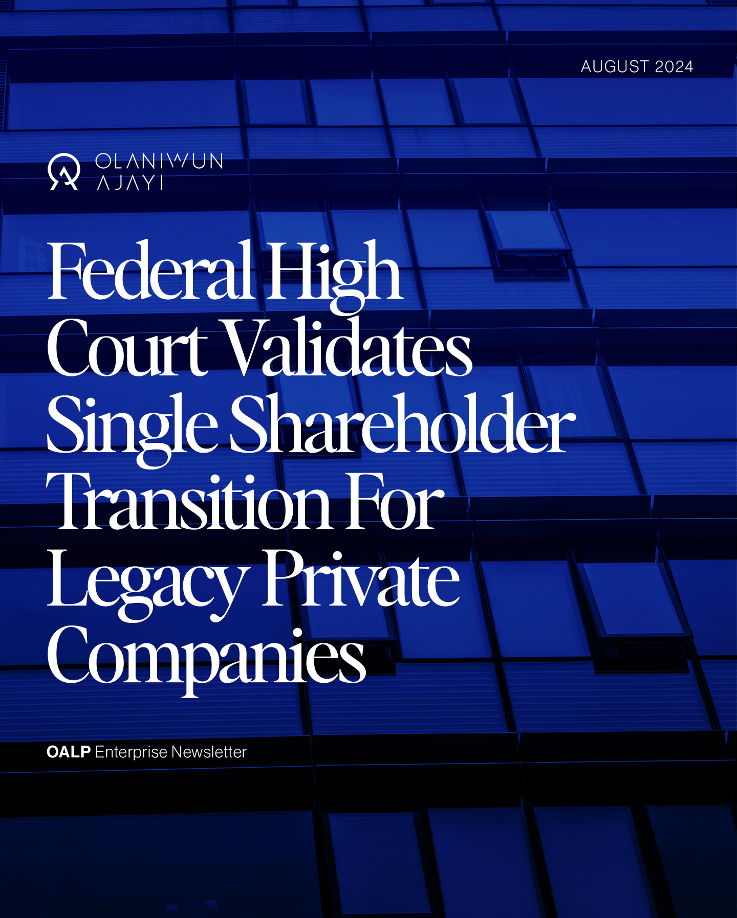 Federal High Court recent decision on private companies in Nigeria