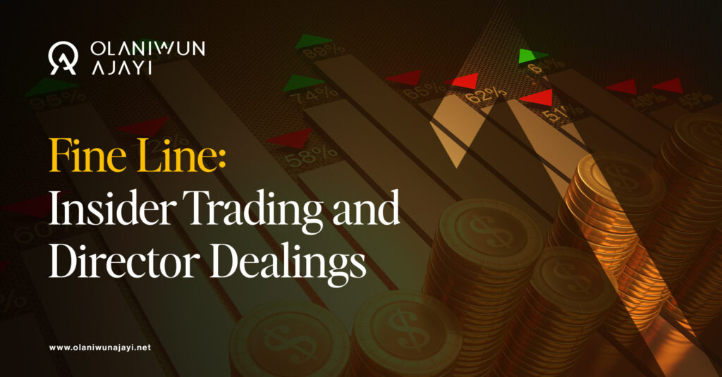 Fine Line Between Insider Trading and Director Dealings