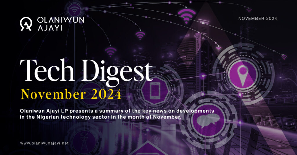 November Tech Digest: Key Developments in Nigeria's Tech and Innovation Sectors