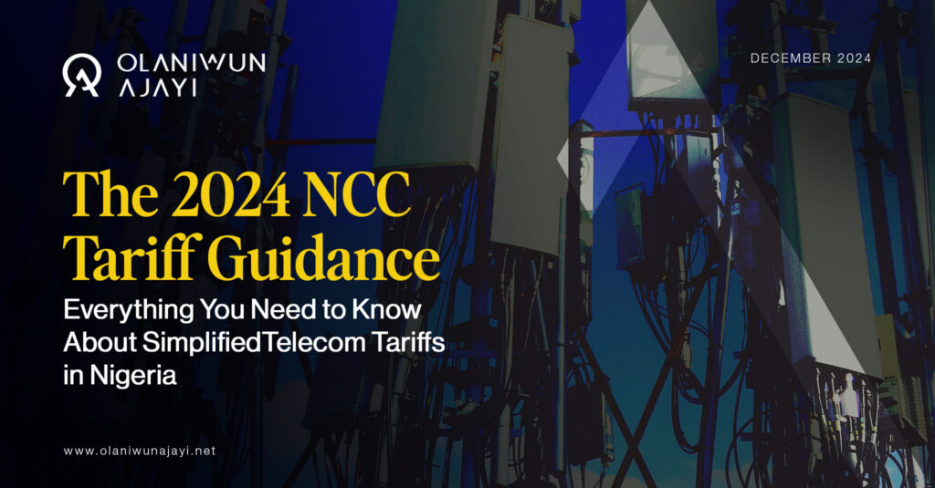 Understanding the NCC Tariff Guidance 2024