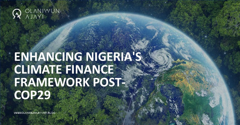 Nigeria climate finance post-COP29