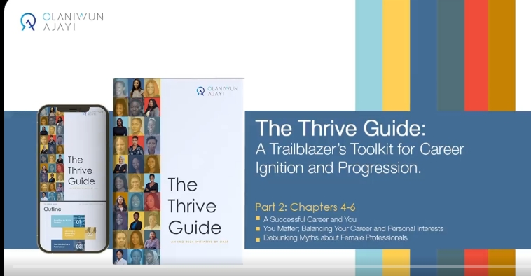The Thrive Guide: Essential Career Tips for Women in Law and Law Students | Olaniwun Ajayi LP