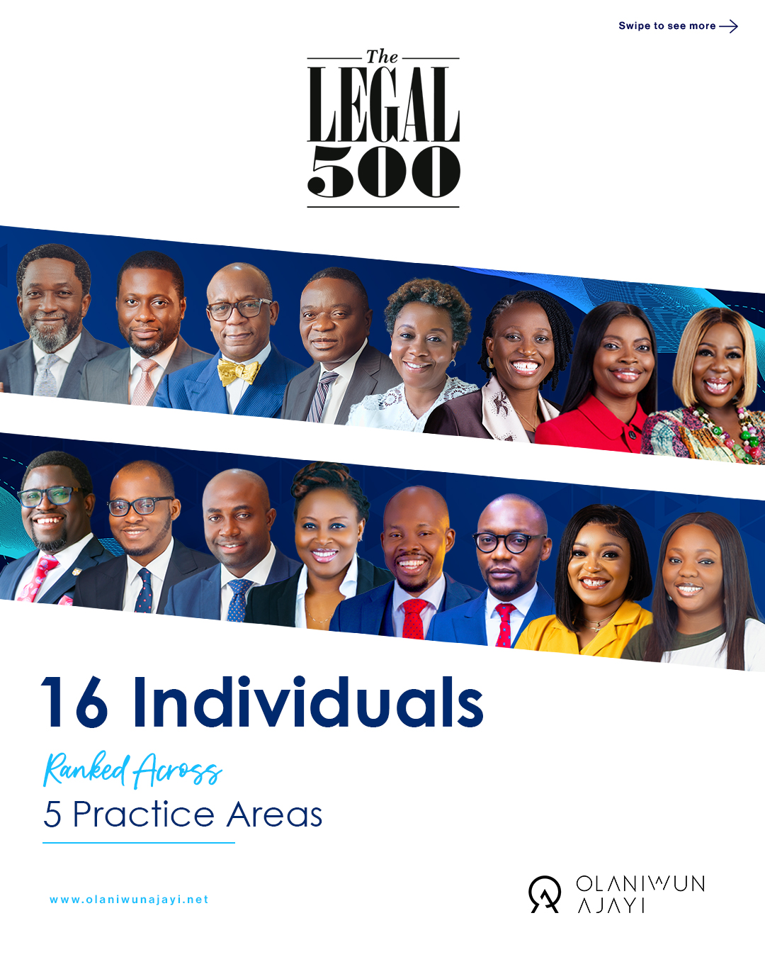 Legal 500 EMEA 2025 Rankings for Olaniwun Ajayi LP