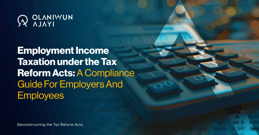 Employment Income Taxation Under the Tax Reform Act